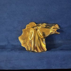 Vintage Horse Belt Buckle Designed by Alexis Kirk